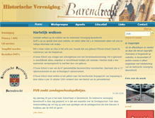 Tablet Screenshot of historischbarendrecht.nl